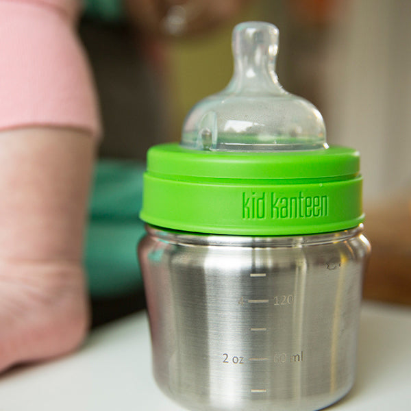 Stainless Steel Baby Bottle, BPA-Free 