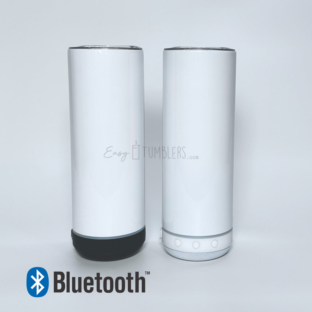 CDS Drinkware  White 2 Blue Sublimation Tumbler