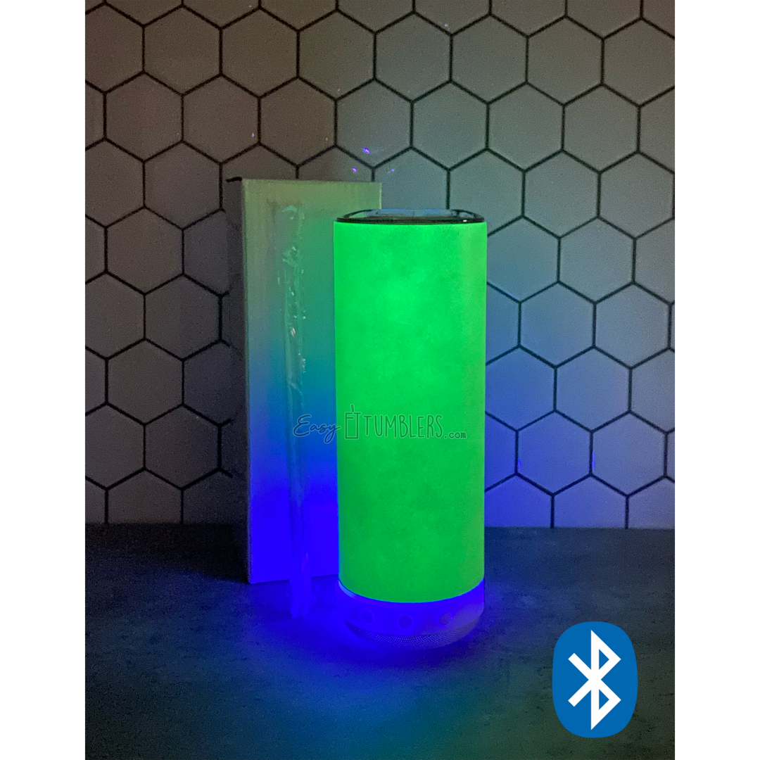 16oz 4 In 1 Can Cooler Sublimation Glow in The Dark 4 in 1 Bluetooth S –  LAWSON SUPPLY