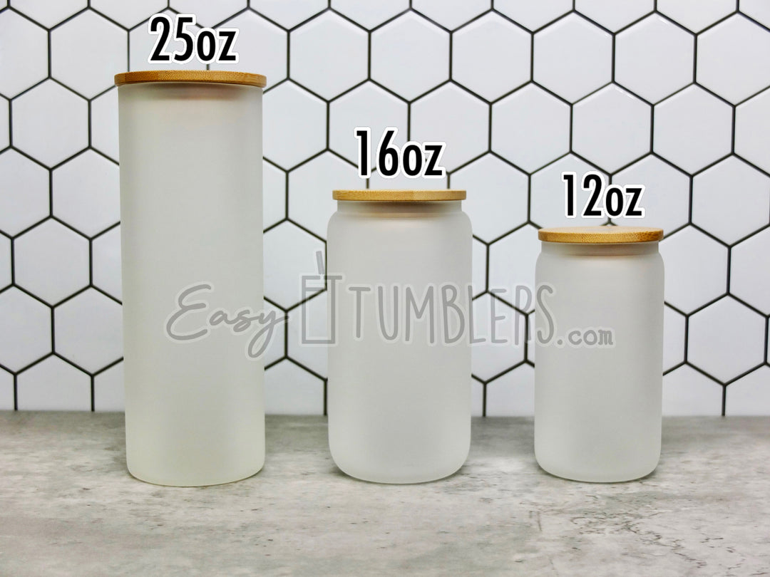 sublimation blank gold rim shot glasses – KY Crafts and Blanks