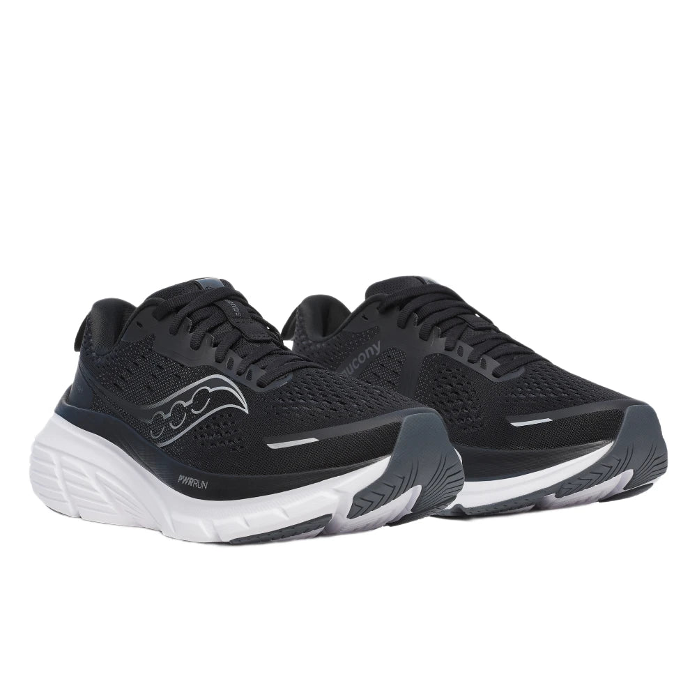 saucony guide 18 dame black white main image 0