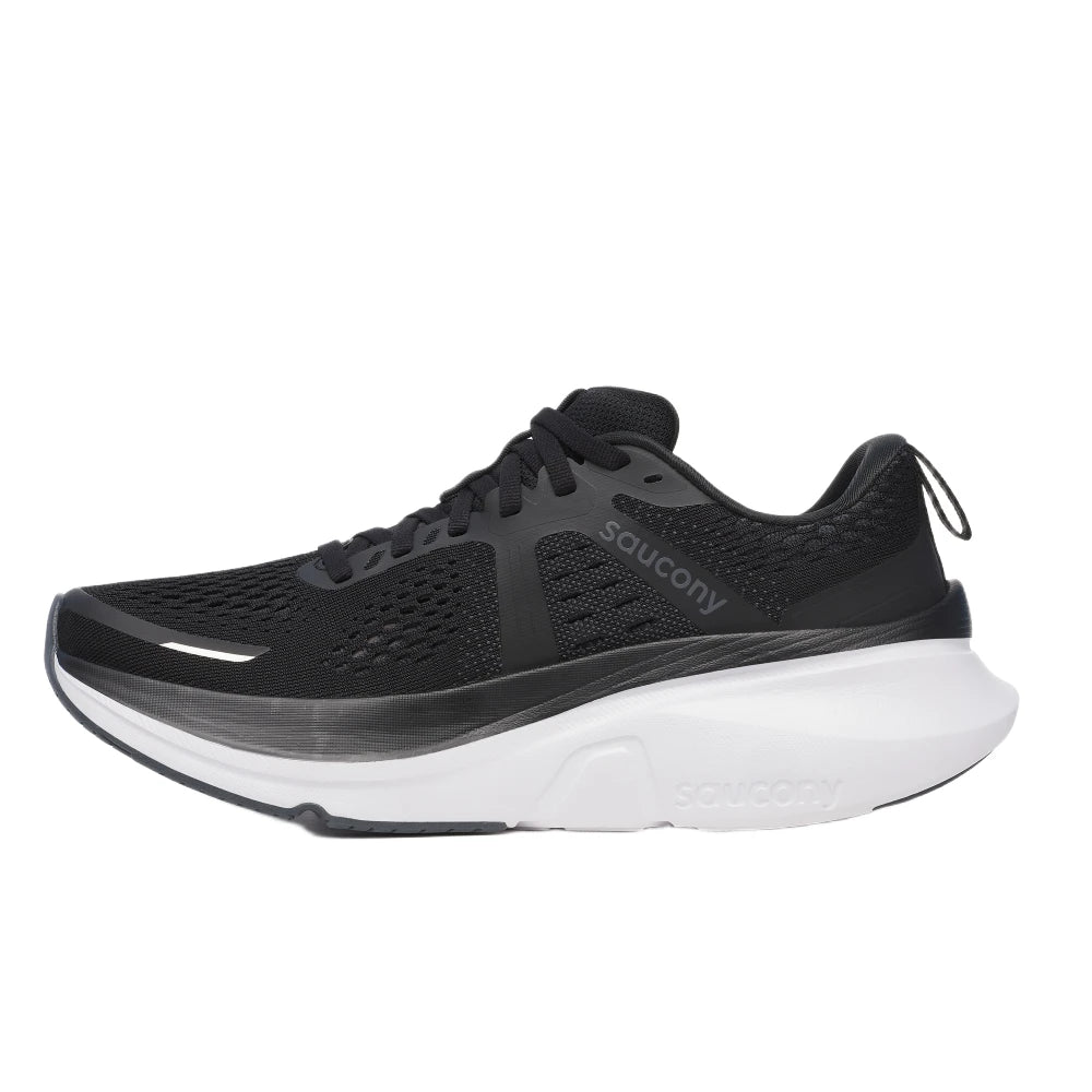 saucony guide 18 dame black white main image 1