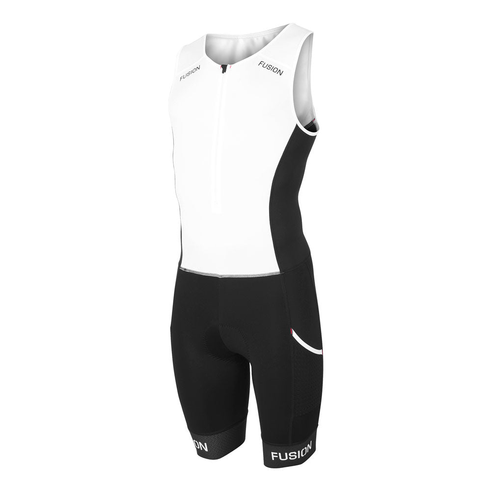 Multisport Suit White/Black Endurance Sport
