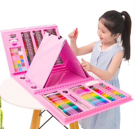 Painting and Stationery Set with Easel