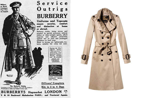 Fashion and History: The Burberry Trench Coat and the