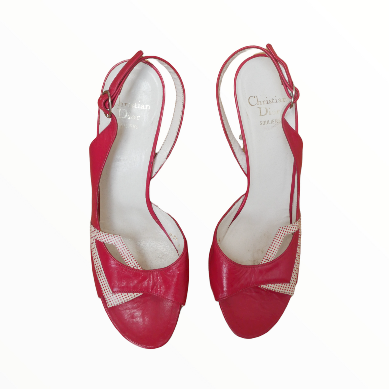 Cloth heels Dior Multicolour size 365 EU in Cloth  30128582