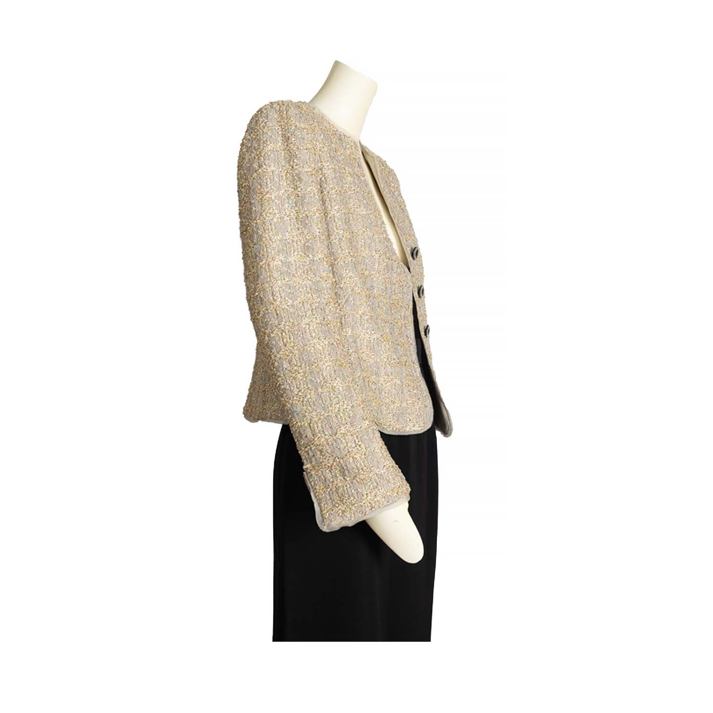 thermometer Kom langs om het te weten afbreken Armani Collezioni tweed jacket vintage secondhand Lysis