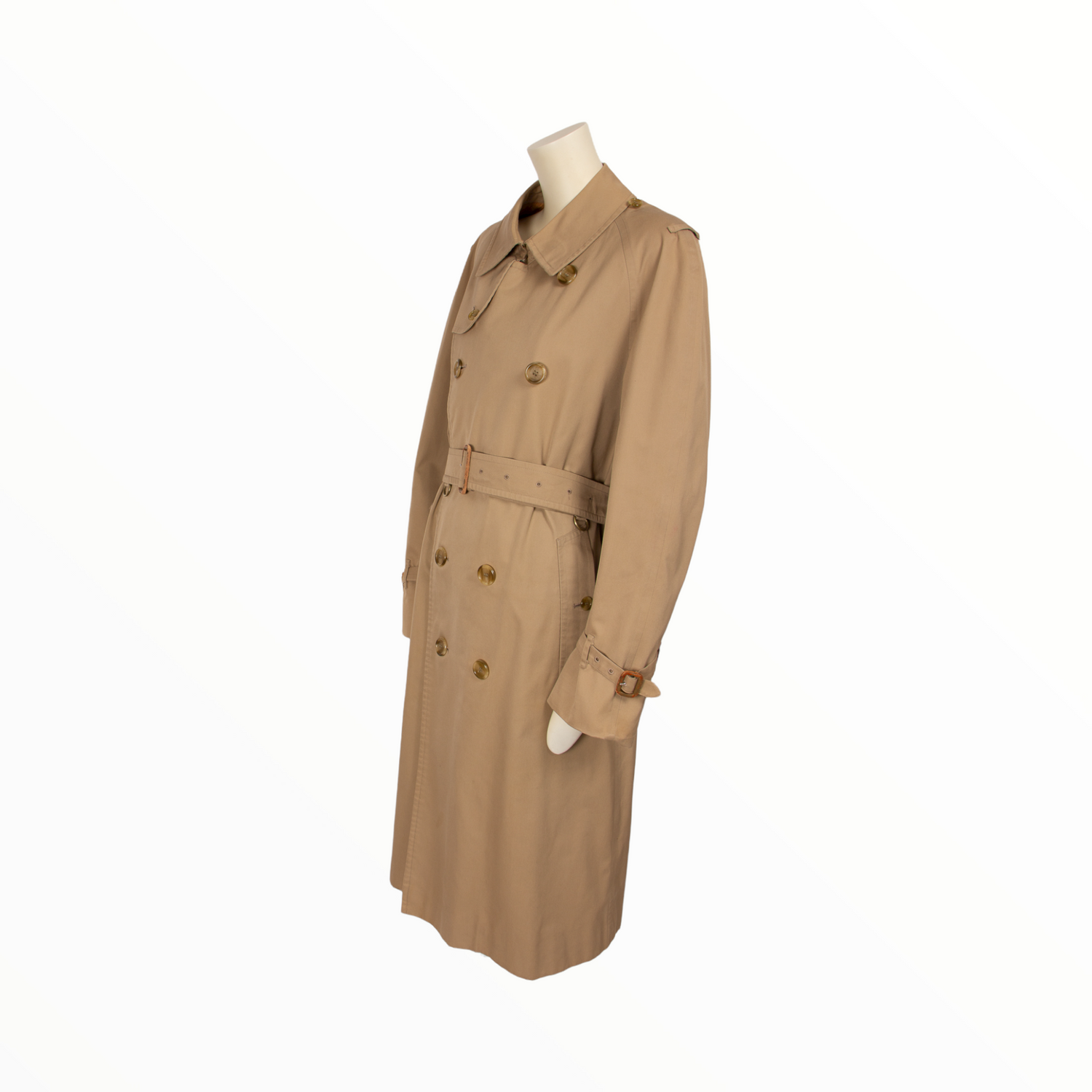 Burberry Classic vintage Trench Coat - M - 1980s secondhand Lysis