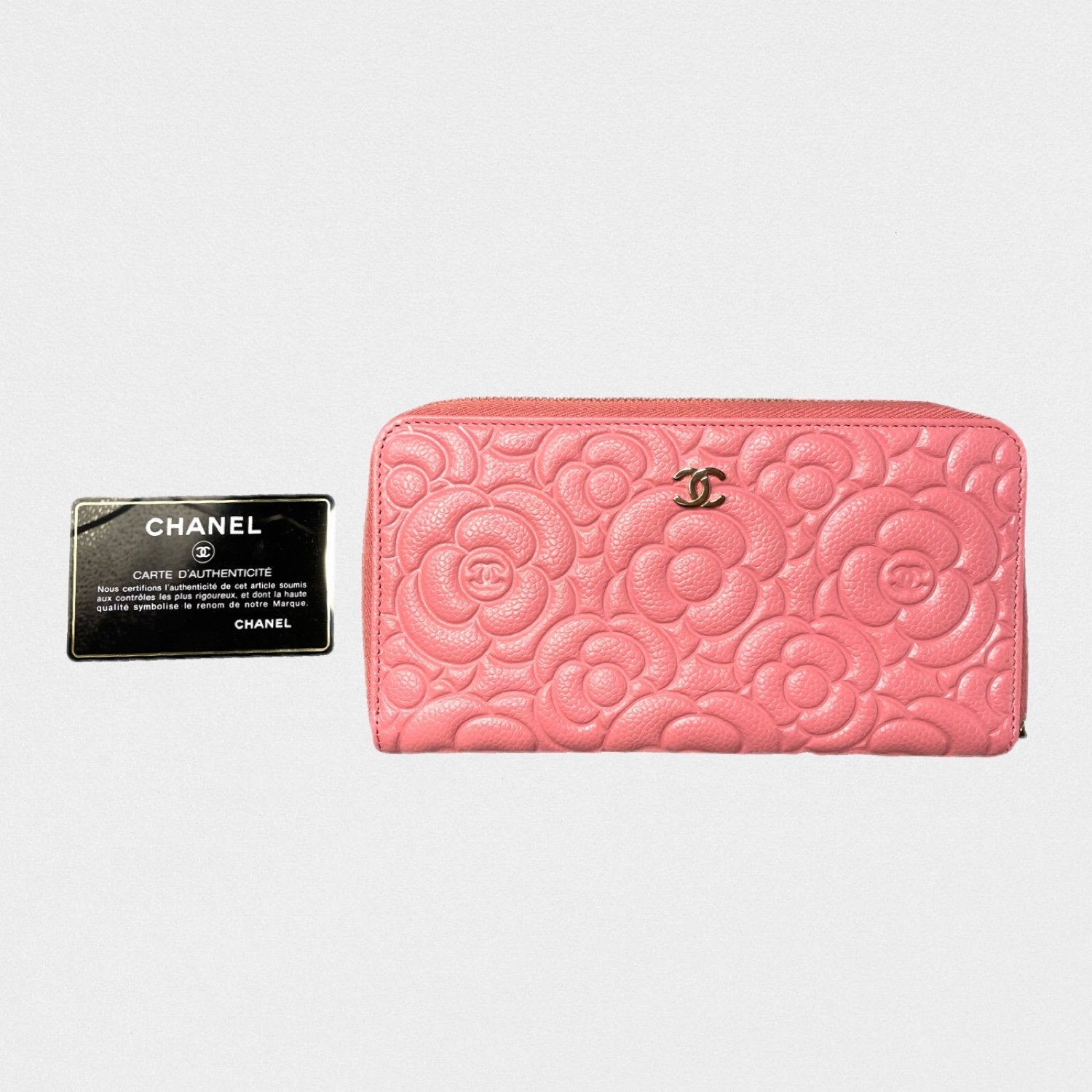 black Chanel hand wallet Chanel wallet  Depop