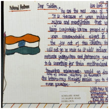 Shabana, A kid from Standard writes a heartwarming letter to the brave souls at Kargil 