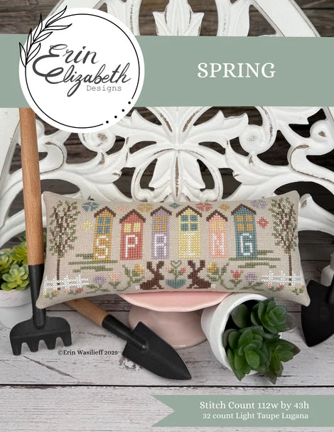 Spring - Erin Elizabeth Designs - Cross Stitch Pattern