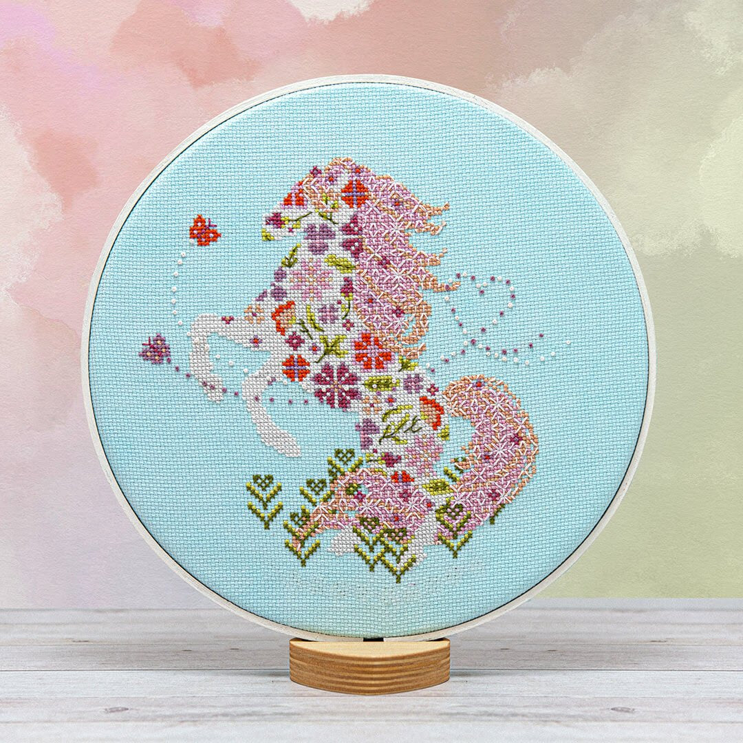 Wild + Free - Counting Puddles - Cross Stitch Pattern
