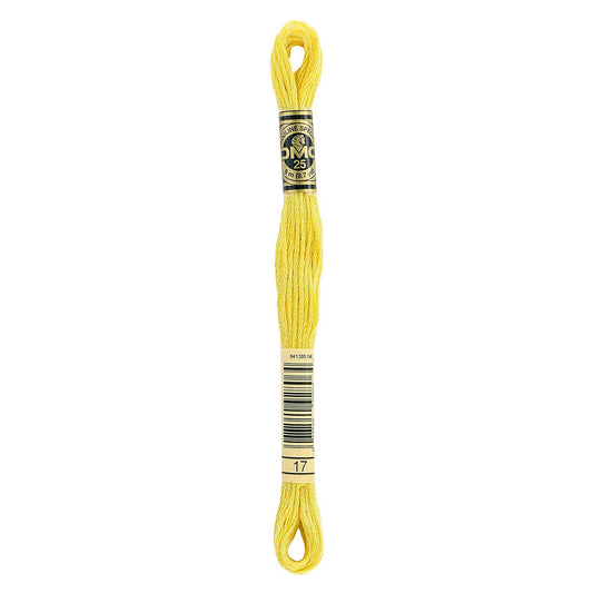 DMC® 6 Strand Embroidery Floss, Yellow