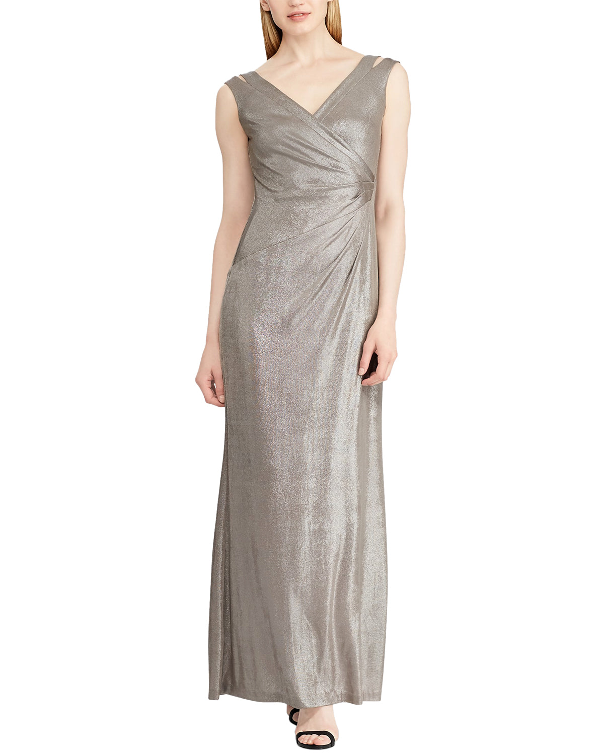 Lauren Ralph Lauren Womens Ruched Sleeveless Dress - Size 4 – Dress Splendor