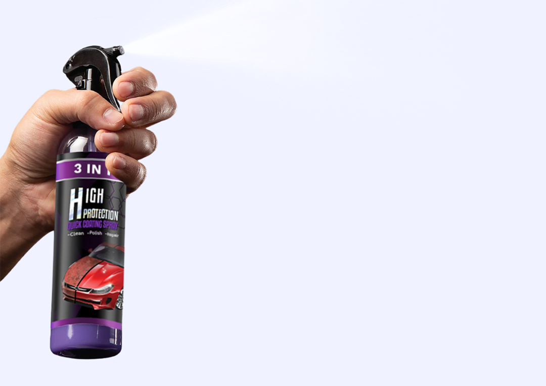 Matangi 3 in 1 High Protection Quick Car Coating Spray Cleans