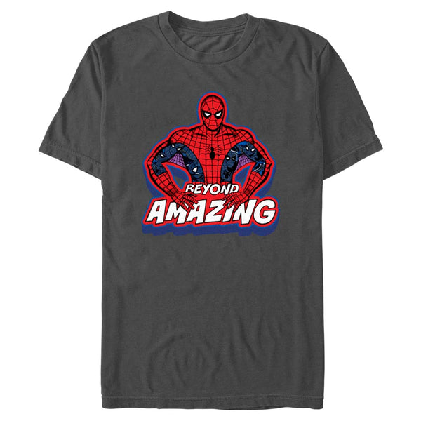 Women s Marvel Spider Man Beyond Amazing SPIDEY POSE BEYOND T Shirt