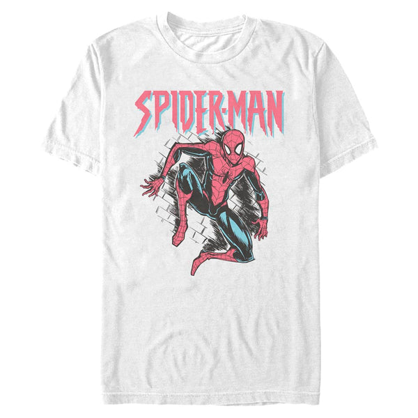 Men's Marvel Spider-Man Short Sleeve Graphic T-Shirt - White S