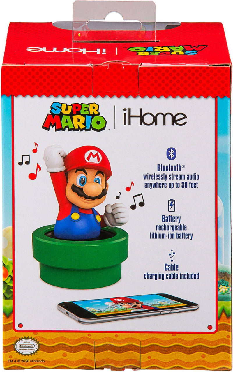Nintendo Super Mario Bluetooth Wireless Speaker Rechargable - Geek Store
