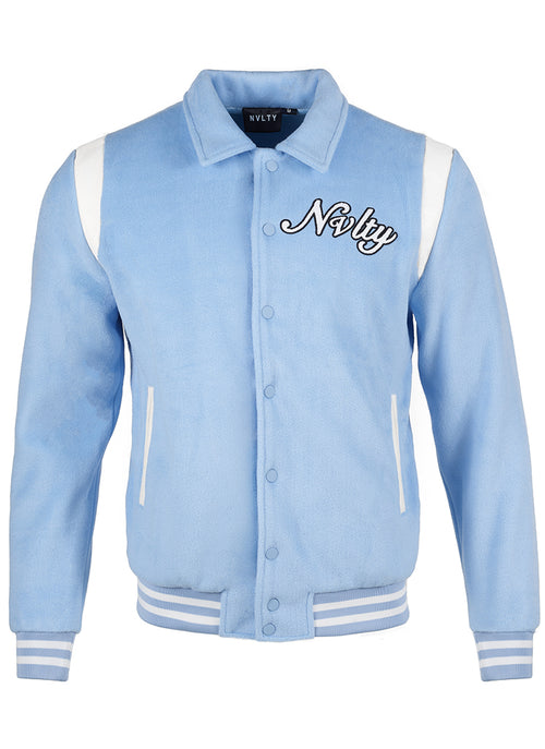 Carre MVP Varsity Jacket Light Blue/White