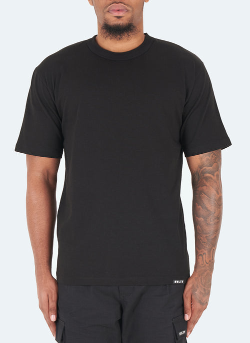 Vintage Drop Shoulder T-Shirt - Washed Black – N V L T Y