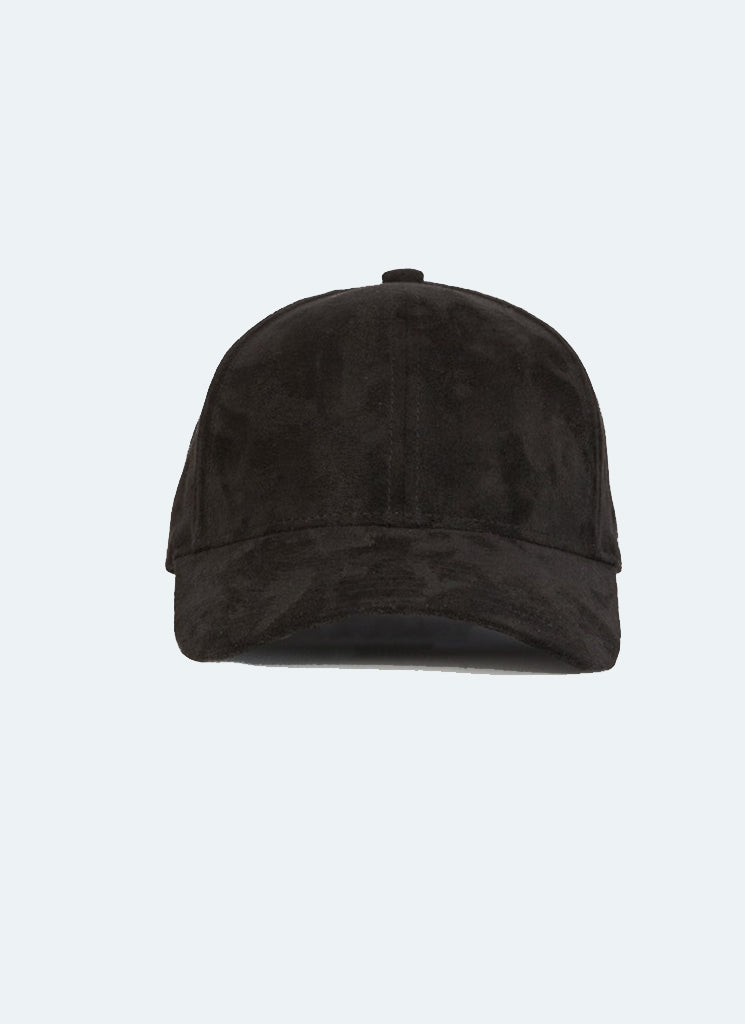 Suede Cap - Black - N V L T Y