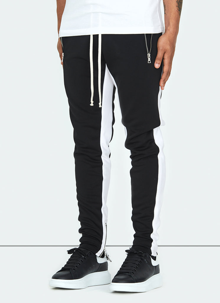 white tracksuit pants