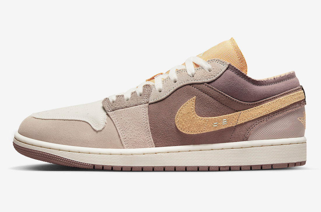 Air Jordan 1 Low Inside Out DN1635-200 Fecha de lanzamiento lateral