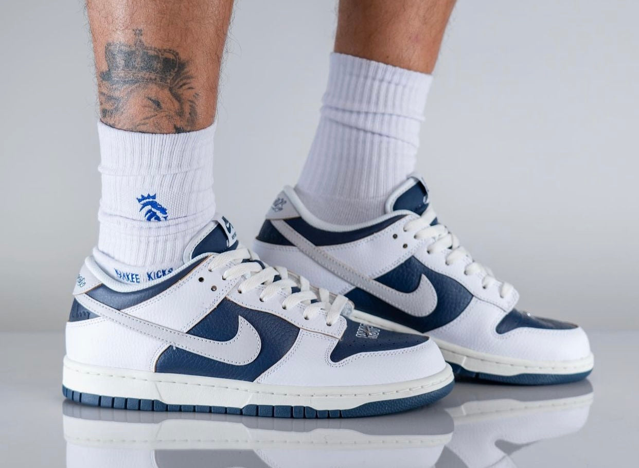 Fecha de lanzamiento de las HUF Nike SB Dunk Low NYC FD8775-100 en los pies