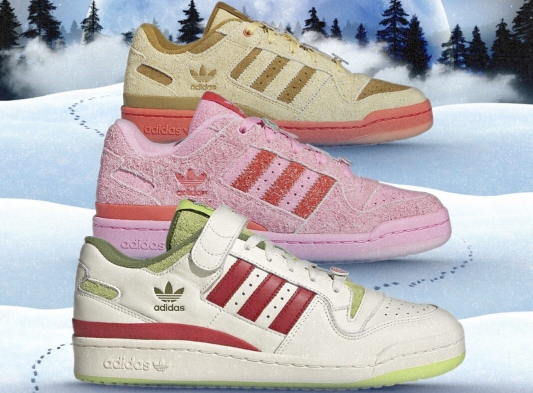 The Grinch Forum Low 2023 Pack