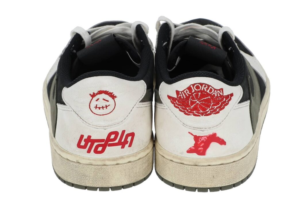 Travis Scott Air Jordan 1 Low OG Olive Utopia Rolling Loud Auction-3