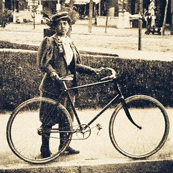 Miss Katherine T. (Kittie) Knox. the First Historic Black Cyclist