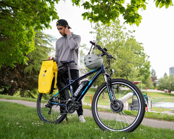 vélo électrique avec sac de transport - ENVO D35