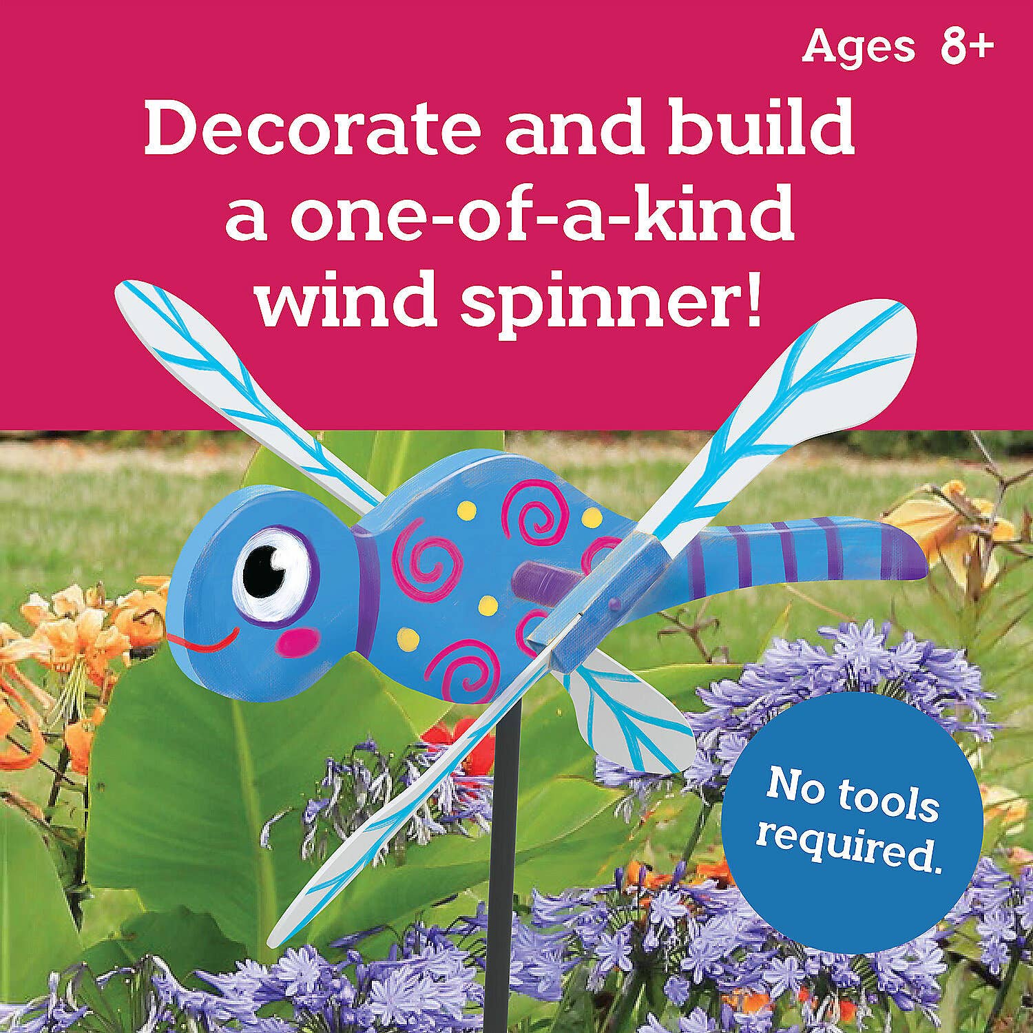 Make Your Own Wind Spinner Dragonfly