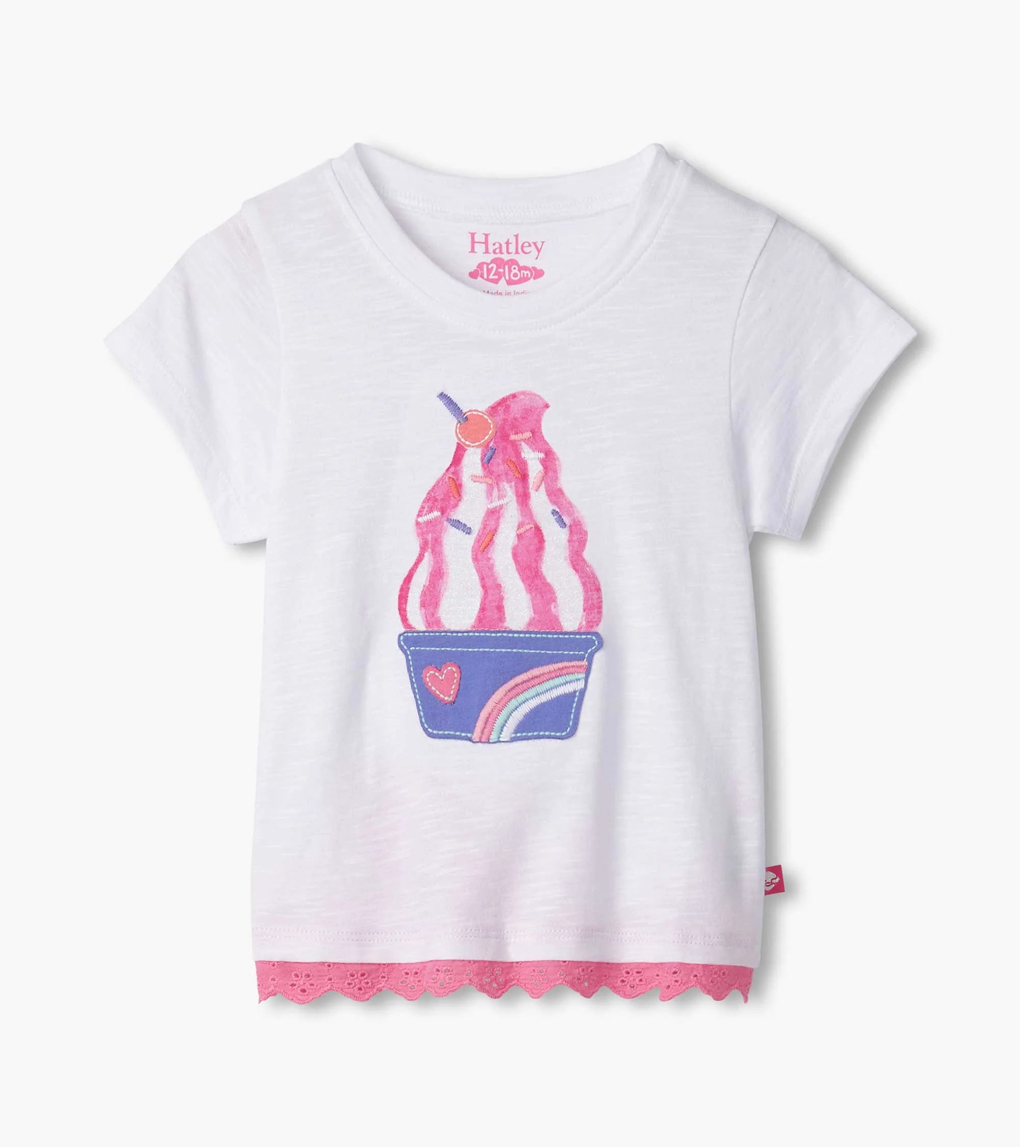 Ice Cream Sundae Tee & Jewel Leggings Set