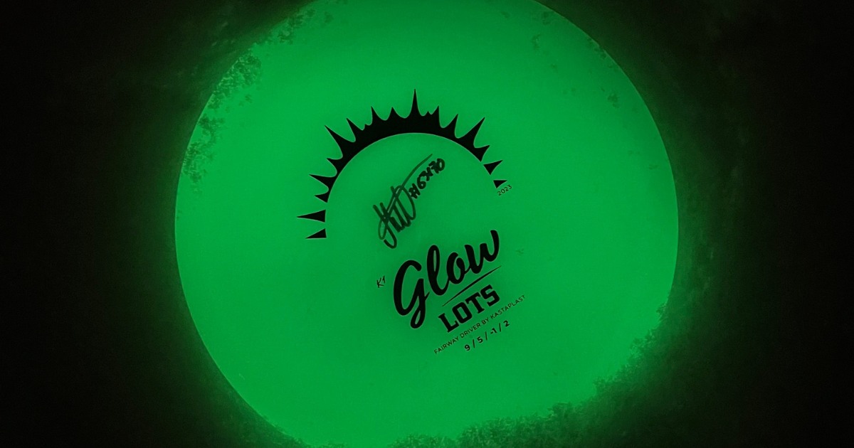 Kastaplast Lots discgolf europe glow