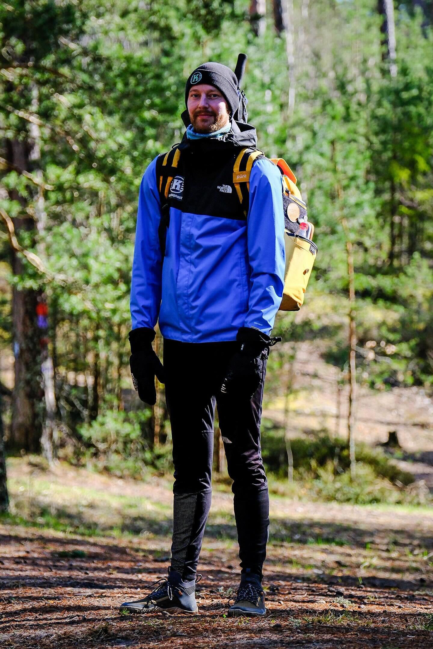 Sten Tammik at the EDGL Cup Jõulumäe Stage. Mauri Levandi photo