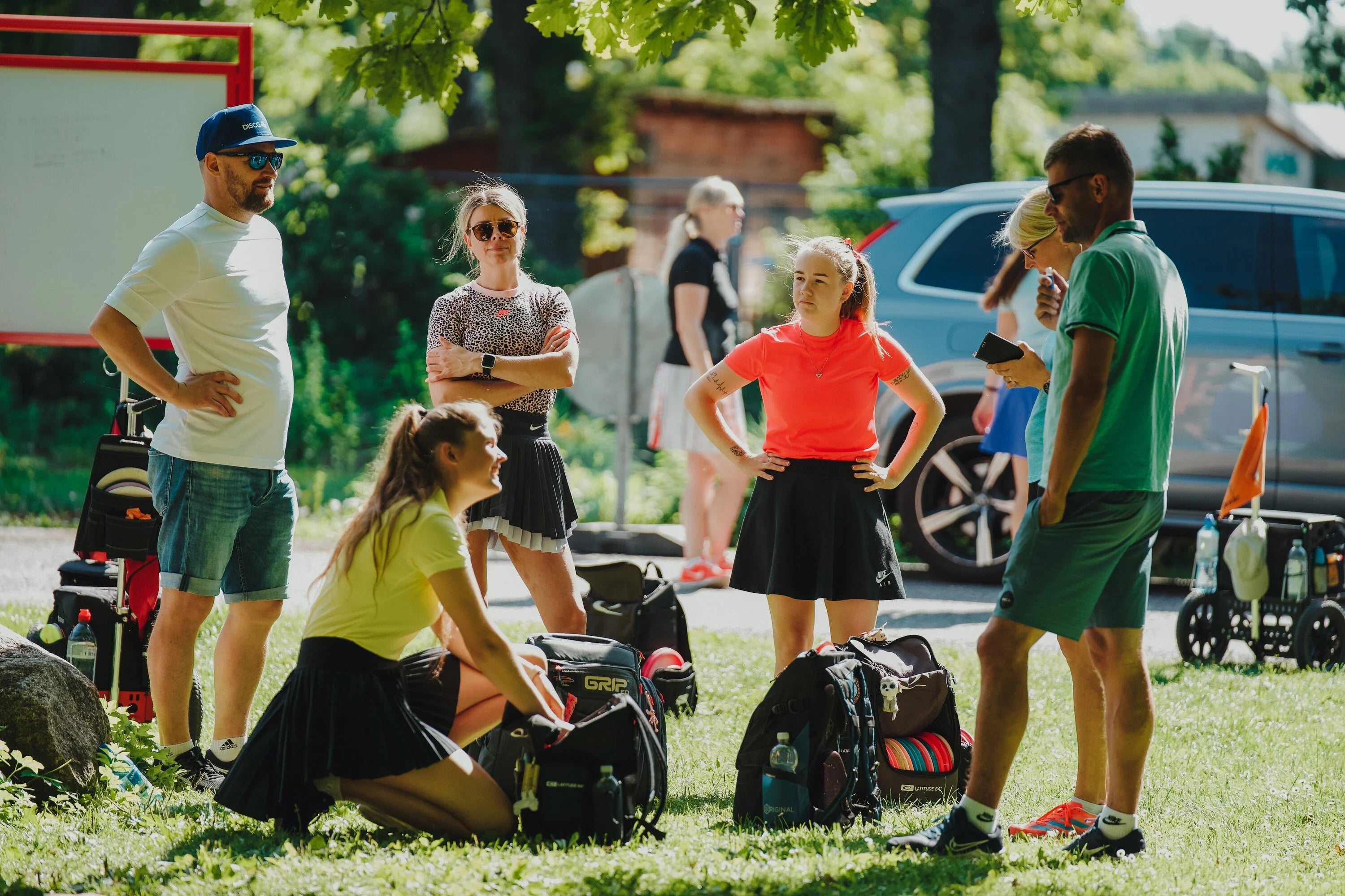 Rajal ainult naised womens disc golf competition disc golf europe