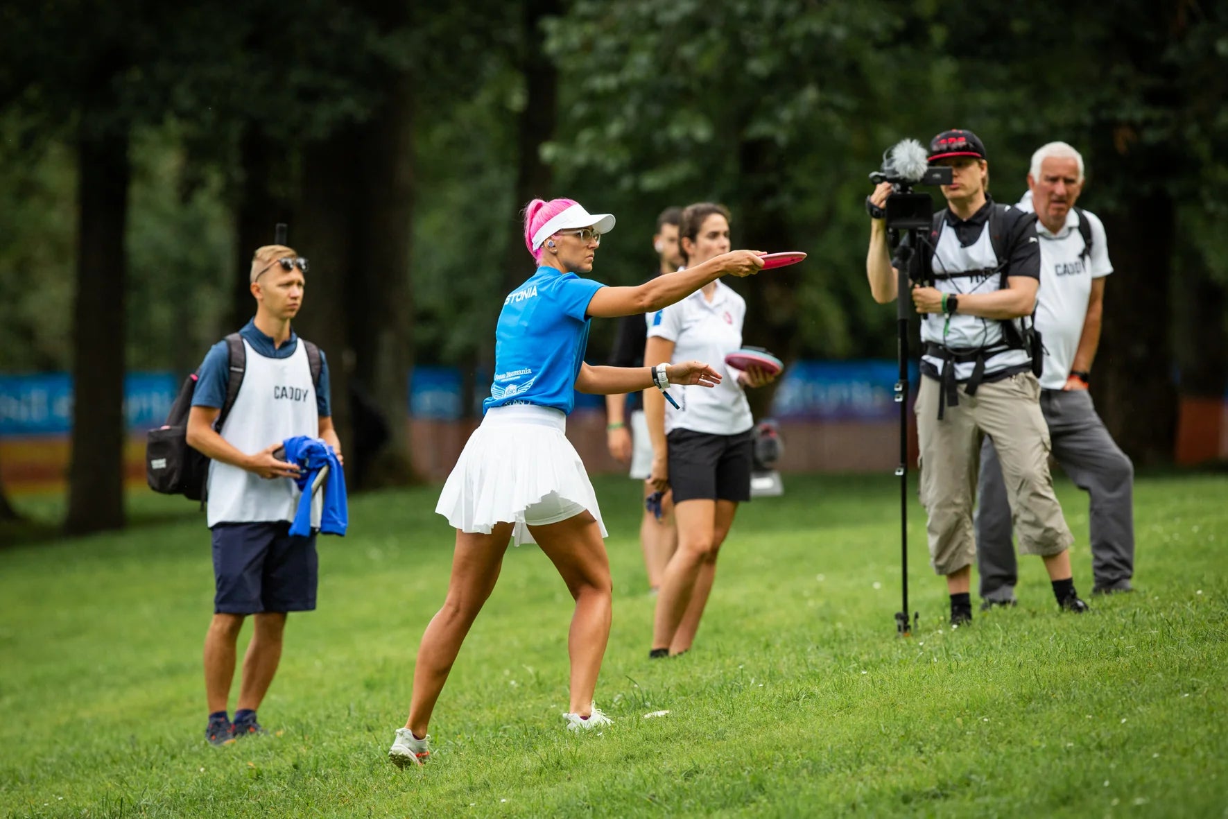 Anneli Tõugjas-Männiste european disc golf festival tallinn song festival grounds disc golf europe