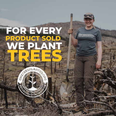 For every product sold we plant trees