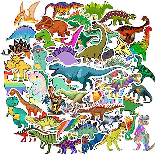 SUSIHI Dinosaur Stickers for Boys Dinosaur Stickers for Kids Dinosaur Stickers for Water Bottles Dinosaur Vinyl Stickers Waterproof Stickers for