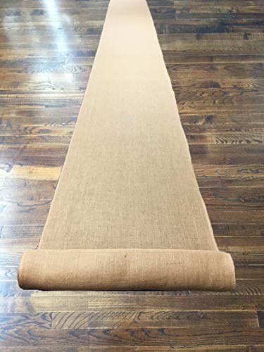 Burlap Fabric Aisle-Runner