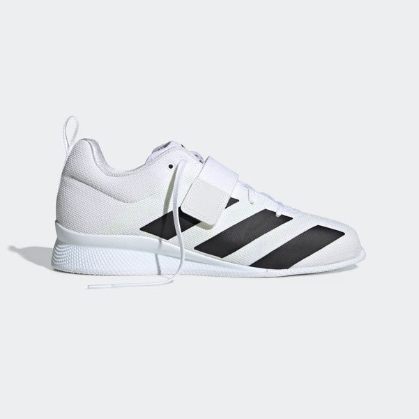 Adidas Adipower 2 Shoes - White/Black - Standard Issue