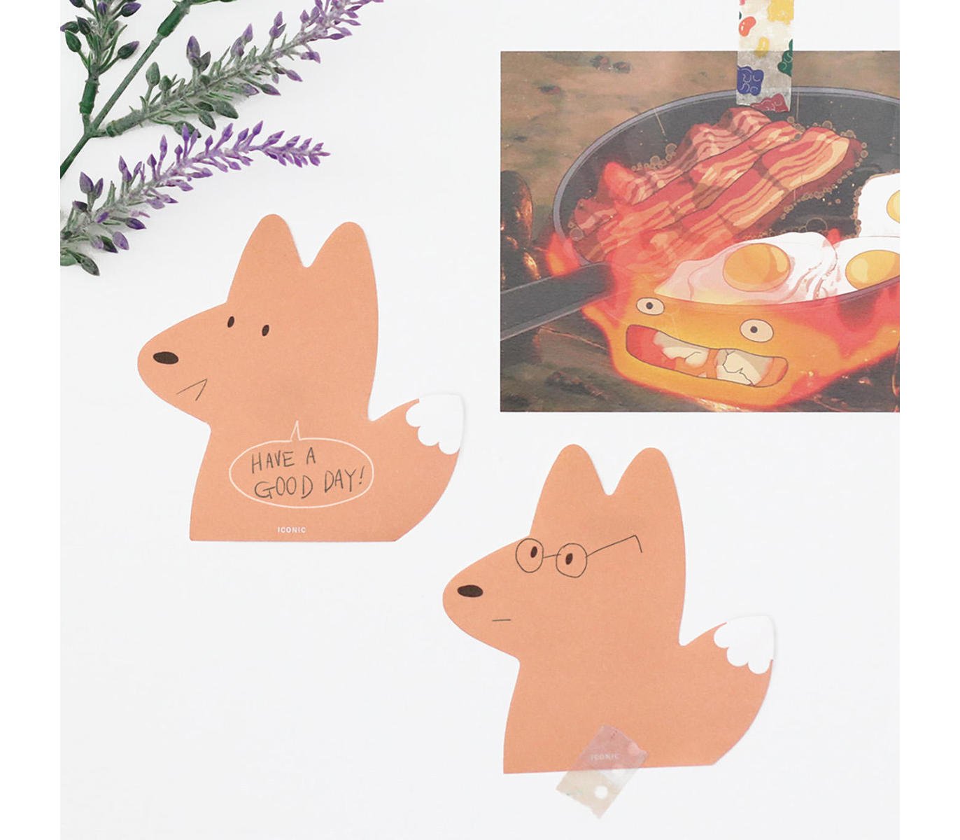 NOTAS ADHESIVAS - Iconic, Animal fox
