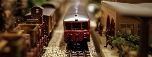 All aboard the model train express