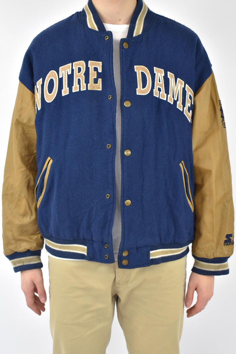 Notre Dame Varsity Jacket – Vintage Fabrik