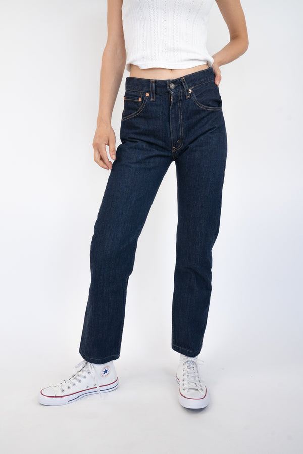 Blue Low Waist Jeans – Vintage Fabrik