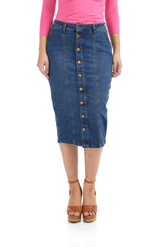 Tank Bodysuit + Denim Pencil Skirt | Denim skirt outfits, Skirt outfits, Denim  skirt