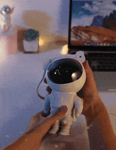 Projetor de Galáxia Astronauta Céu Estrelado - Versão Original