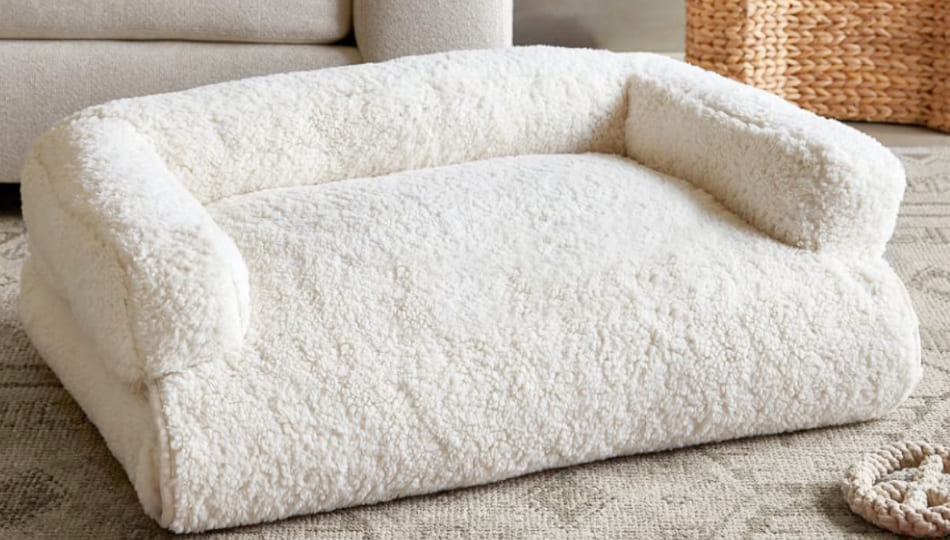 Boucle Dog Bed Designer Luxury Dog Beds