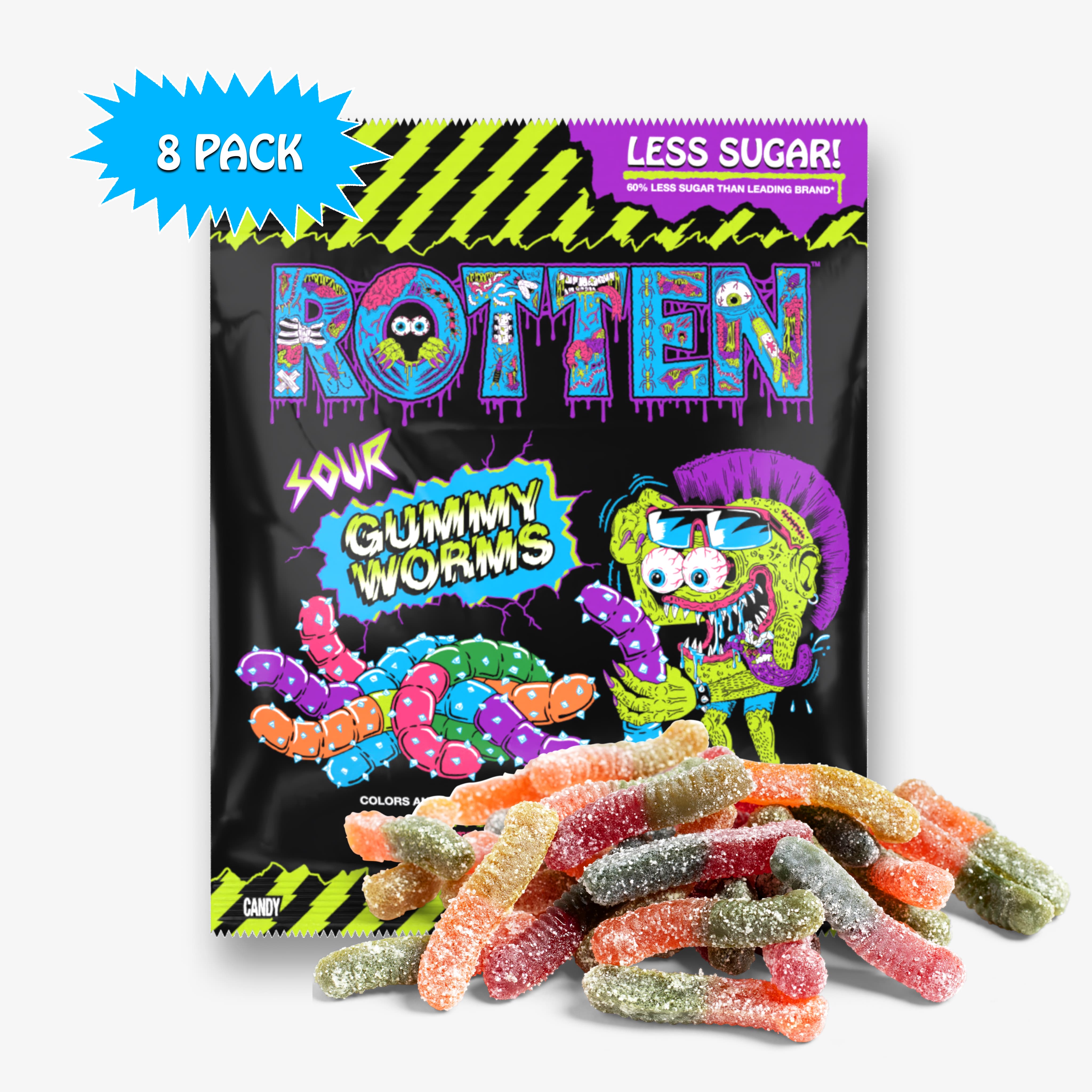 Sour Gummy Worms - Rotten product image